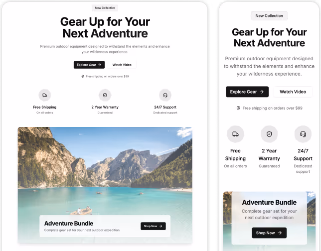 Responsive Figma breakpoints for mobile, tablet, and desktop